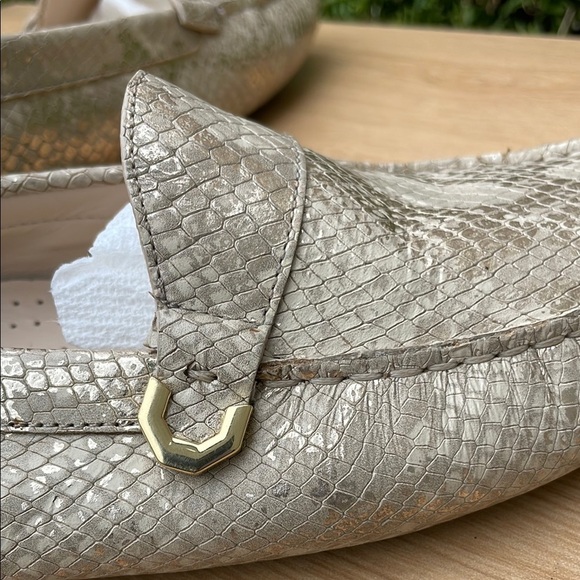 Cole Haan Snakeskin Embossed Loafers Size 9.5 - Picture 5 of 11